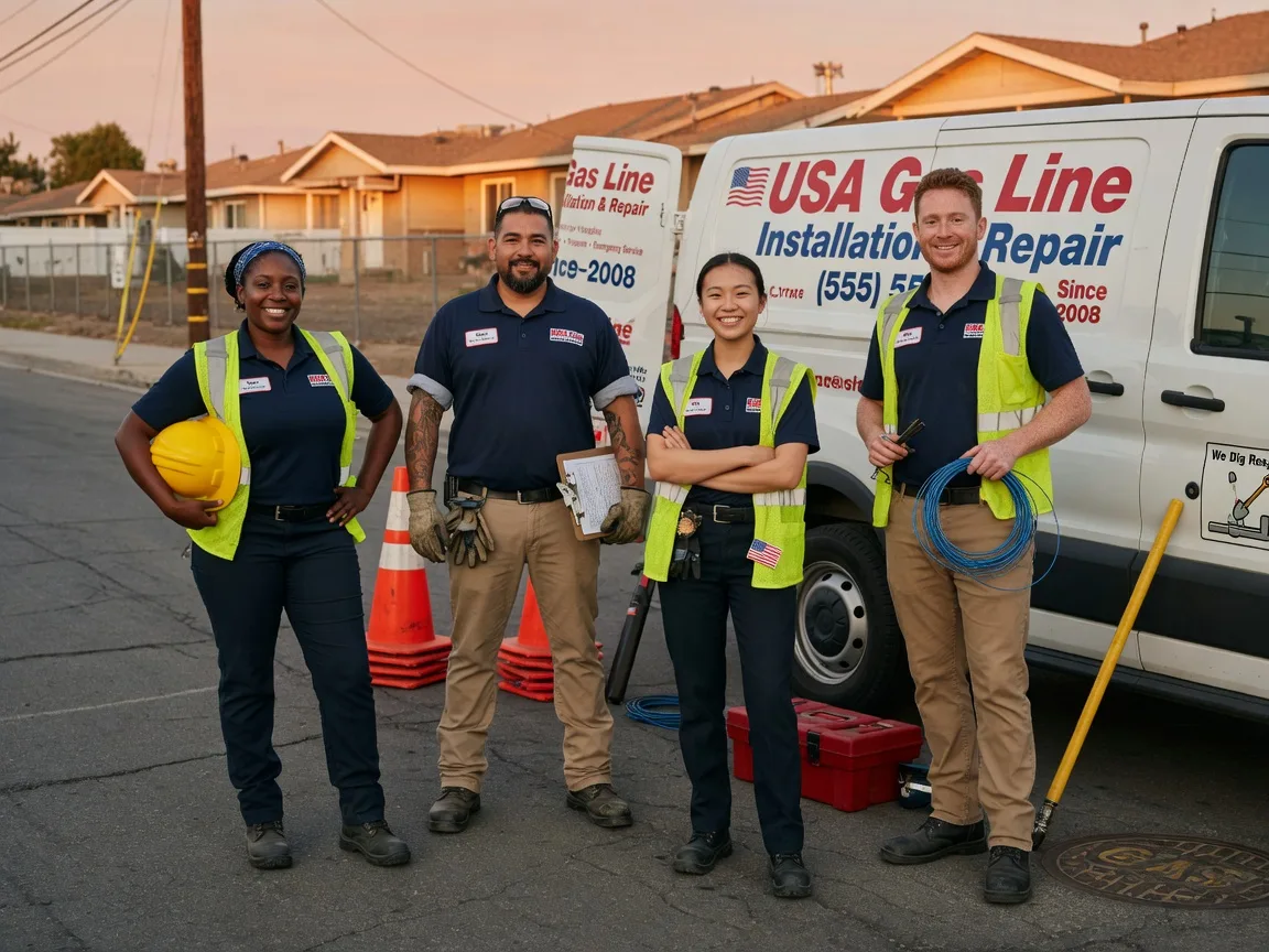 Gas Line Installation company in Casar, NC